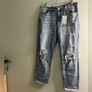NWT vervet skeeter stretch boyfriend jeans